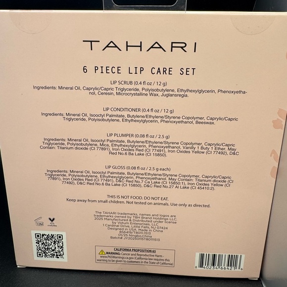 NWT Tahari 6-Piece Lip Care Set - Picture 5 of 5